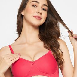Clovia Non-Padded Full Coverage All Day Comfort Cotton Seamless T-shirt Bra-image-61