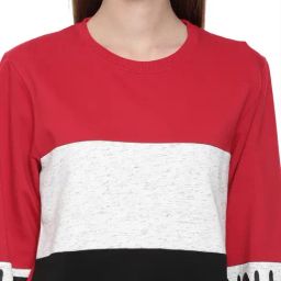 3Pin Multicolor Cotton Regular Fit Color Block Sweatshirt - Pack of 2 image 4