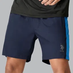 U.S. Polo Assn. Men Blue Athleisure Shorts-picture-44