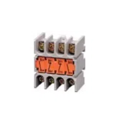 L&T [ Lauritz Knudsen ] 1 NO Top Mounting Add On Auxiliary Contact Block for MN0 DC, SS94715 image 1