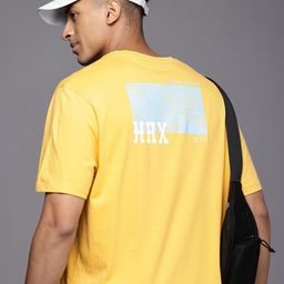 HRX by Hrithik Roshan Men Graphic Printed Bio Finish T-shirt-image-98
