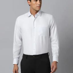 Luxure By Louis Philippe White Regular Fit Shirt-picture-42