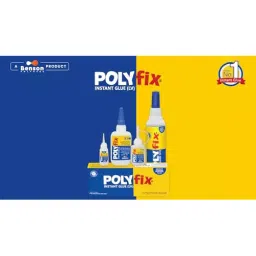 POLYFIX Instant Glue 50 g for Pasting Stone Granite and Marble Single Component (Pack of 8) image 5
