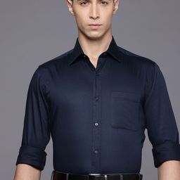 Raymond Slim Fit Pure Cotton Formal Shirt-image-12