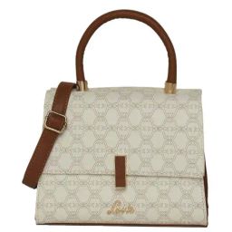 Lavie Gypsy Flap White Printed Medium Satchel Handbag-23