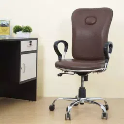 Rastogi  Brown  Leather Executive Chair  RSF_200319-image-9