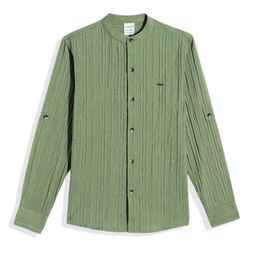 CAVIO Boys Solid Linen Blend Shirt-image-45