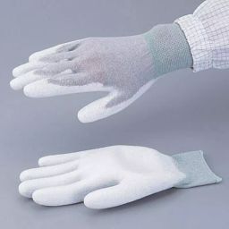 AS ONE ASPURE PU Coated Conductive Gloves Palm Il LL Size Nylon & PU (Pack of 10 Pair)-29