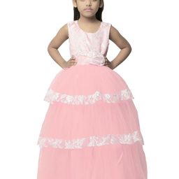 Wish little Net A-Line Maxi Dress-17