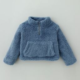 Kookie Kids Full Sleeves Sweatshirt - Blue-image-84