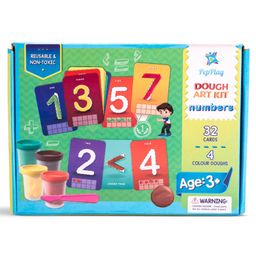 PepPlay Dough Art Kit Numbers Multicolour - 32 Cards-image-50