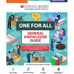 Oswaal One For All GK Guide English Medium (Latest Edition) For All Government Job Exams (UPSC, State PSC, PSUs, SSC, Banking, Railways RRB, Defence NDA/CDS, Teaching, State Govt. & More)-21