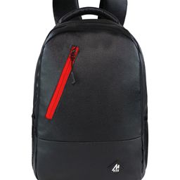 Mike Bags Faux Leather Laptop Backpack Black - Height 7 Inches-image-31