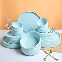 Von Casa Minto Blue Sparkle Dinner Set-image-50
