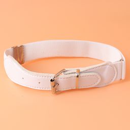 Babyhug Buckle Lock Belt - White-28