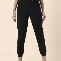 Ajile by Pantaloons Black Cotton Track Pants-image-62