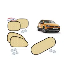 Auto Pearl Beige Window Sunshade Chipkoo Curtains for Polo Cross-image-85