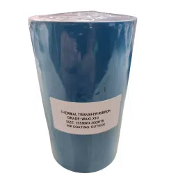 DTM LX10 Thermal Transfer Ribbon Wax 105 mm x 300 m Grey for Thermal Label Printer, TTRW105-26