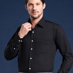 Hancock Men Slim Fit Wrinkle Free & Stain Free & Anti Microbial Finish Formal Shirt-image-42