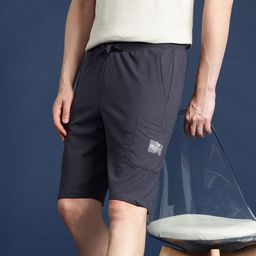 Mast & Harbour Men Solid Shorts-image-43