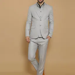 Wintage Single-Breasted Three-Piece Formal Suits-image-53