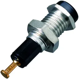 JOHNSON TIP JACK, 5700V, 10A, BLACK, 105-0203-200-32