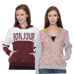 3Pin Multicolor Cotton Regular Fit Printed Sweatshirt - Pack of 2-23