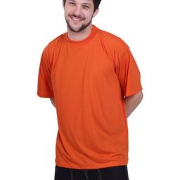 SONIBROS Men Solid Round Neck Cotton Oversized T-shirt-image-58