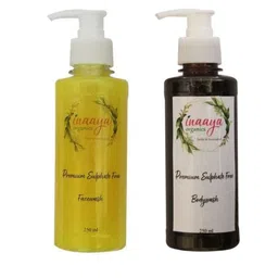 Inaaya Organics Pack Of 2 Unisex Organic Face Wash & Body Wash 500 ml-picture-34