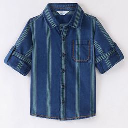 Infinity Boys Opaque Striped Casual Shirt-image-61