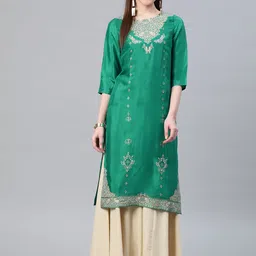W Women Ethnic Motifs Printed Kurta-13