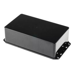 RS PRO Black ABS Enclosure, IP54, Flanged, Black Lid, 210 x 112 x 61 mm Model No 1533684-image-99