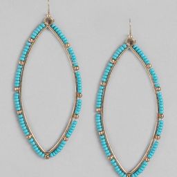 RICHEERA Turquoise Blue Contemporary Drop Earrings-image-47