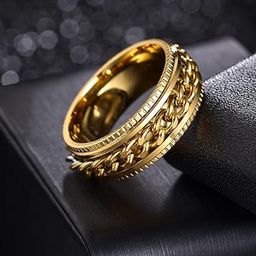 MEENAZ Men Gold Plated Finger Ring-image-81