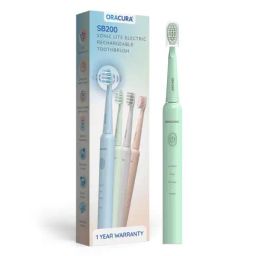 Oracura SB200 Sonic Lite Electric Rechargeable Toothbrush (Green)-58