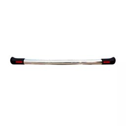 Auto Pearl Car Sleek Rear Oval Crash Guard with Fitting Kit Compatible For Maruti Suzuki Ritz-48