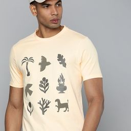 Flying Machine Printed Pure Cotton T-shirt-image-19
