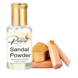 THE RUPAWAT Perfumery House Sandal Powder Natural & Alcohol Free Attar - 12 ml-picture-28