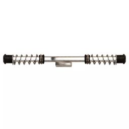 Topbird TBSLGC1 Heavy Duty Single Rod Leg Guard Front Bike Safety Crash Bar for Bullet (Chrome)-25