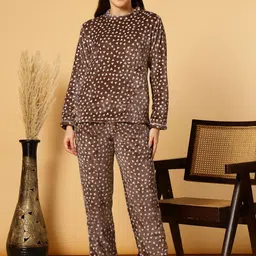 FABINALIV Women Printed Night suit-image-50
