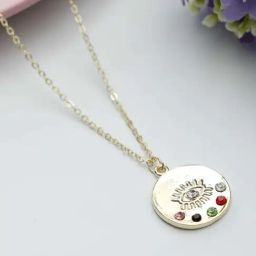 Priyaasi Evil Eye Multicolor Casual Pendant with Chain-51