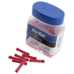 ABB - THOMAS & BETTS TERMINAL, BUTT SPLICE, CRIMP, RED, 2RA18X (Pack of 100)-image-8