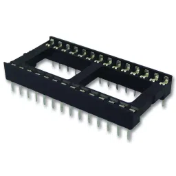 MULTICOMP PRO IC Sockets No. of Contacts:28Contacts, MC-2227-28-06-F1 (Pack of 17)-96