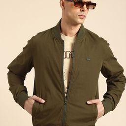 Being Human Stand Collar Bomber Jacket-image-98