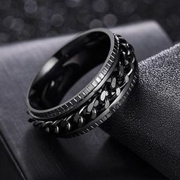 MEENAZ Men Silver Plated Finger Ring-image-92