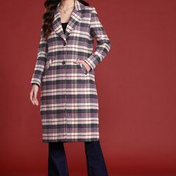 all about you Checked Tweed Overcoat-26