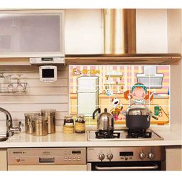Jaamso Royals Printed Self-Adhesive Water Proof Kitchen Wall Sticker-image-80