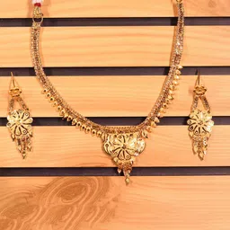 GOLD CASH 10K Gold-Plated Jewellery Set-57