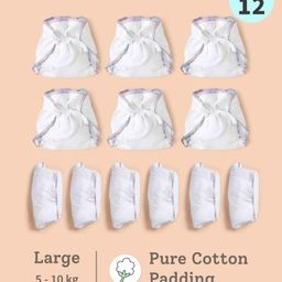 SuperBottoms DryFeel Langot 100% Waterproof Soft Cotton Langot for Baby - Large-28