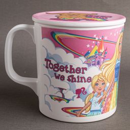 Superware Melamine  Kids Milk Mug  3.5 Inches -Barbie Shine-20
